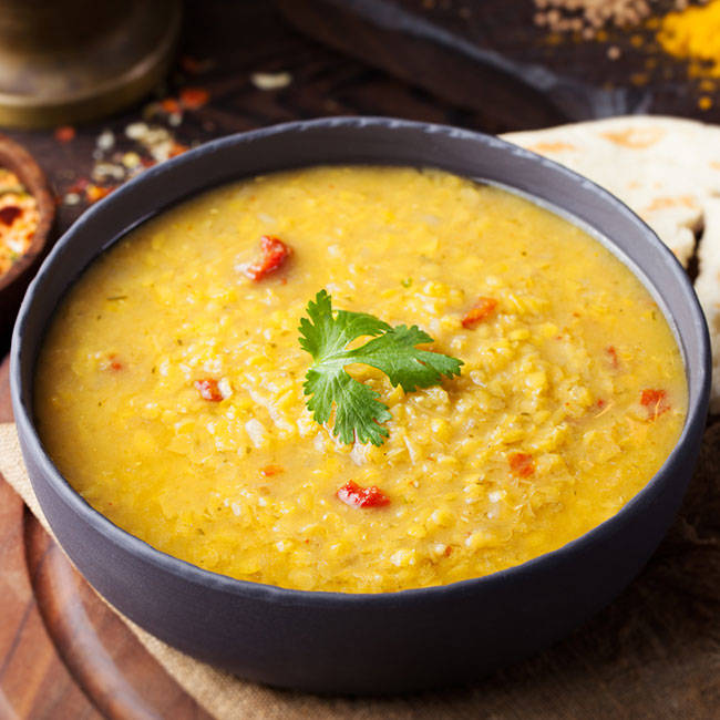 Mamidi kaya pappu (Raw Mango Dal)