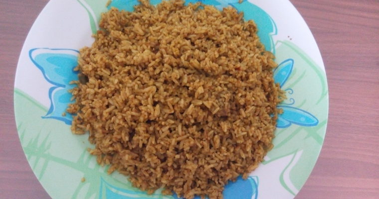Kothimeera Annam (Corriander Rice)