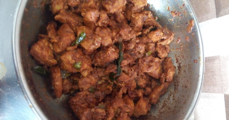 Soya Chicken Fry