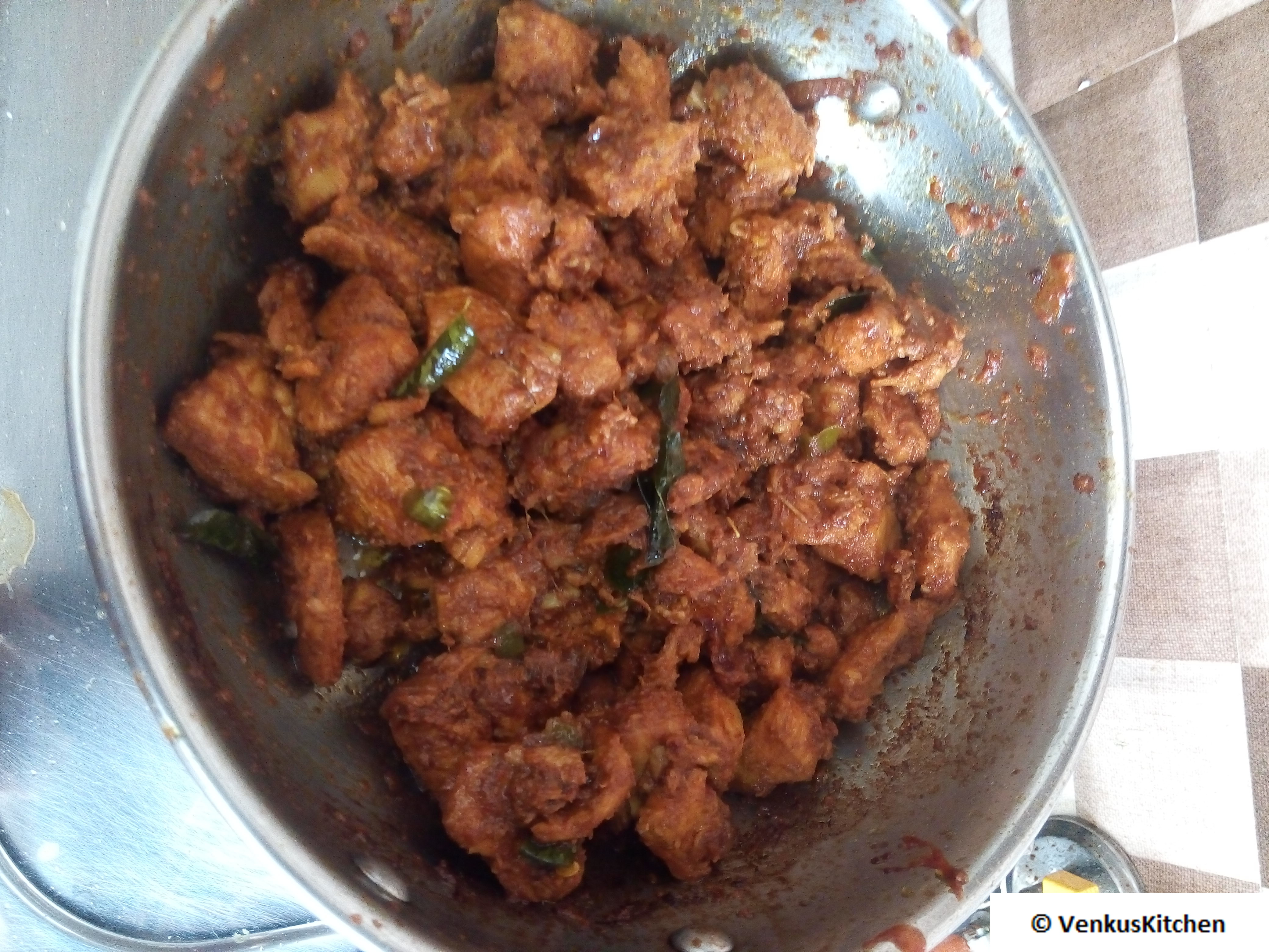 Soya Chicken Fry