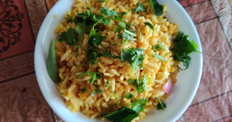 Borugula Chitranam ( Puffed Rice Upma )