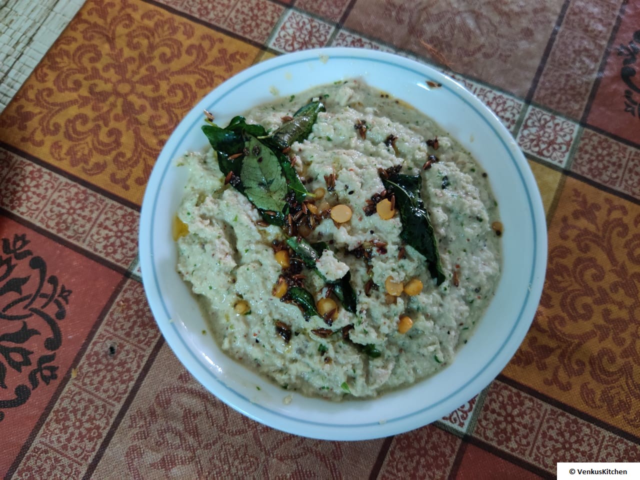 Coconut Chutney ( Kobera Chutney )