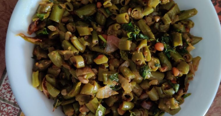 Beans Papulapodi Fry