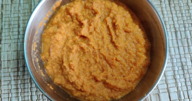 Yerra Karam chutney ( Dosa chutney )