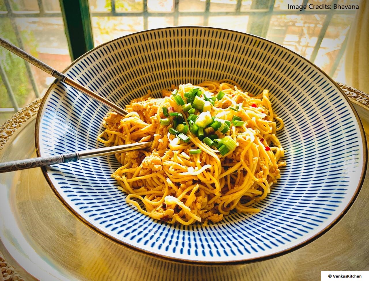 Hakka Yom Mein Noodles Dish