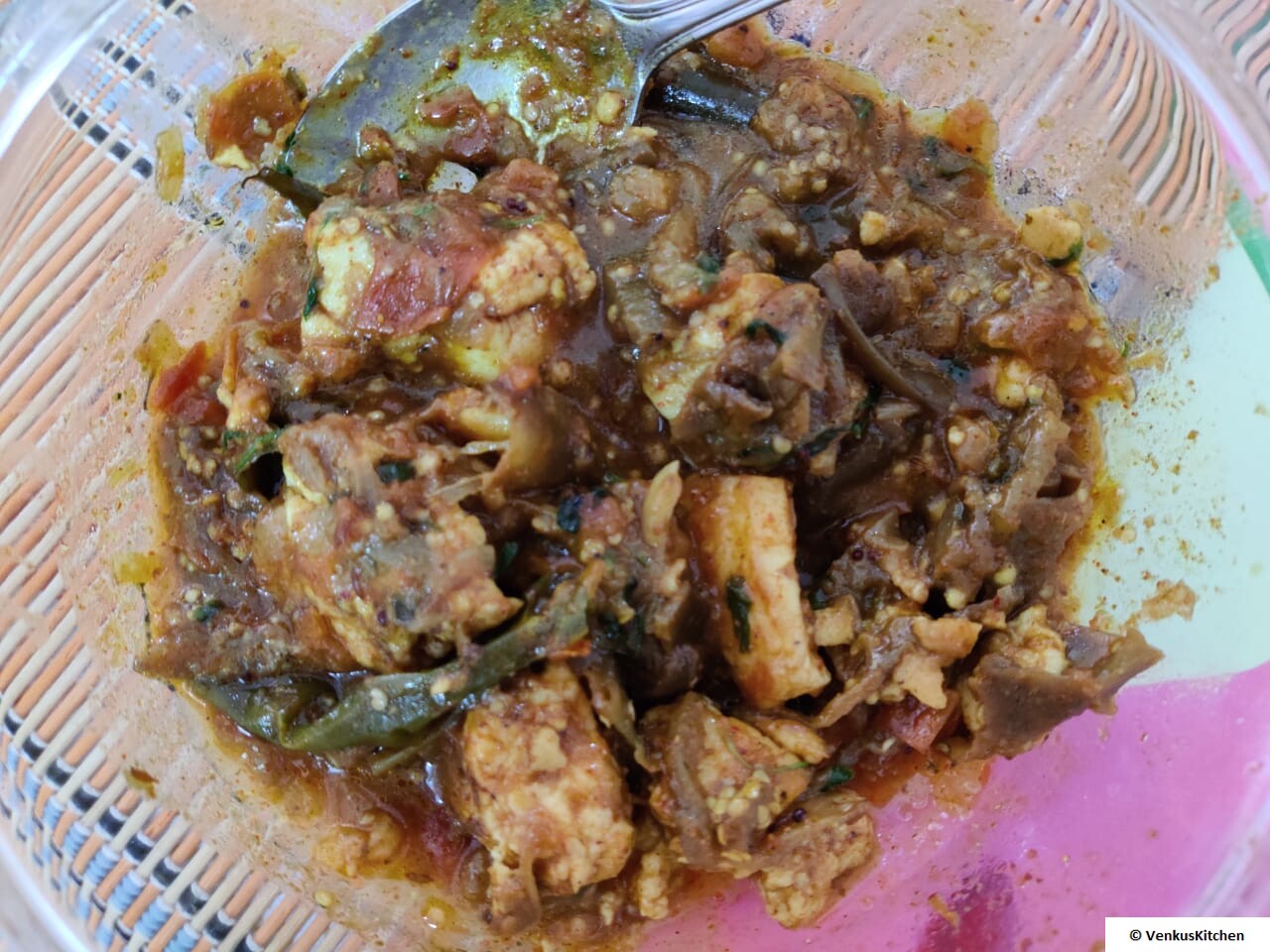 Paneer Brinjal Curry Sujatha’s