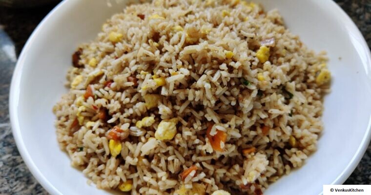 Egg Fried Rice Lakshmi’s